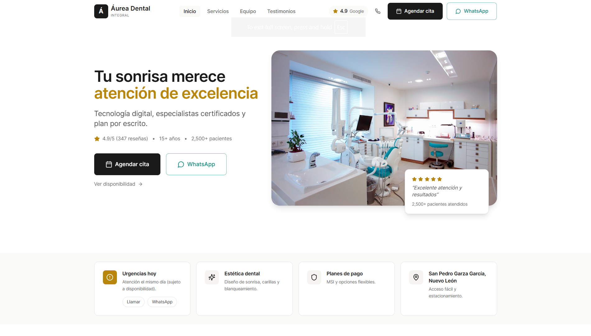 Demo de clínica